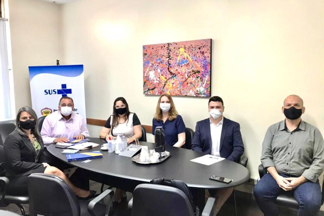 Reunião com o Secretário Municipal da Saúde, Mauro Sparta