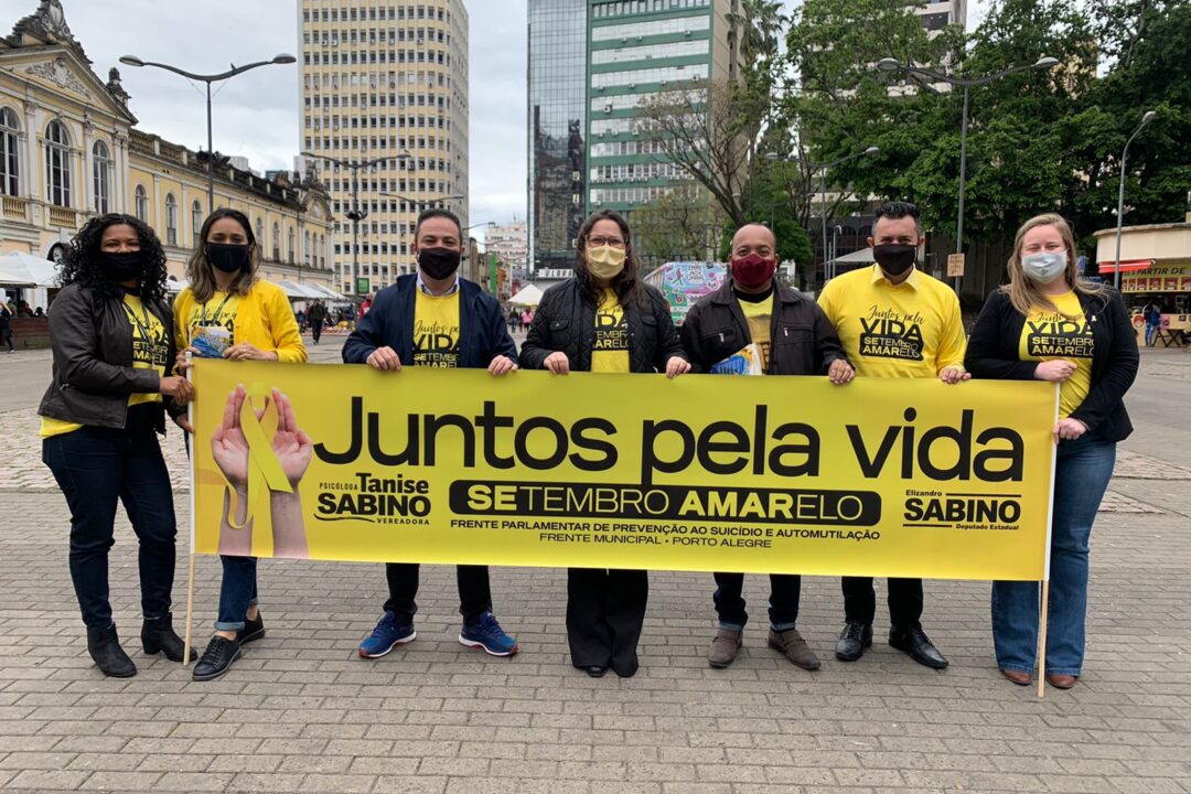 É promovida ação de conscientização no Dia Mundial da Prevenção ao Suicídio