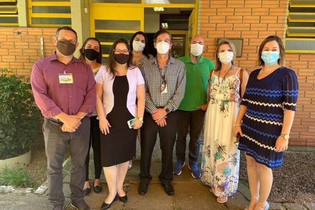 Espaço onde será o Centro de Referência do Autismo recebe visita da Vereadora Tanise Sabino