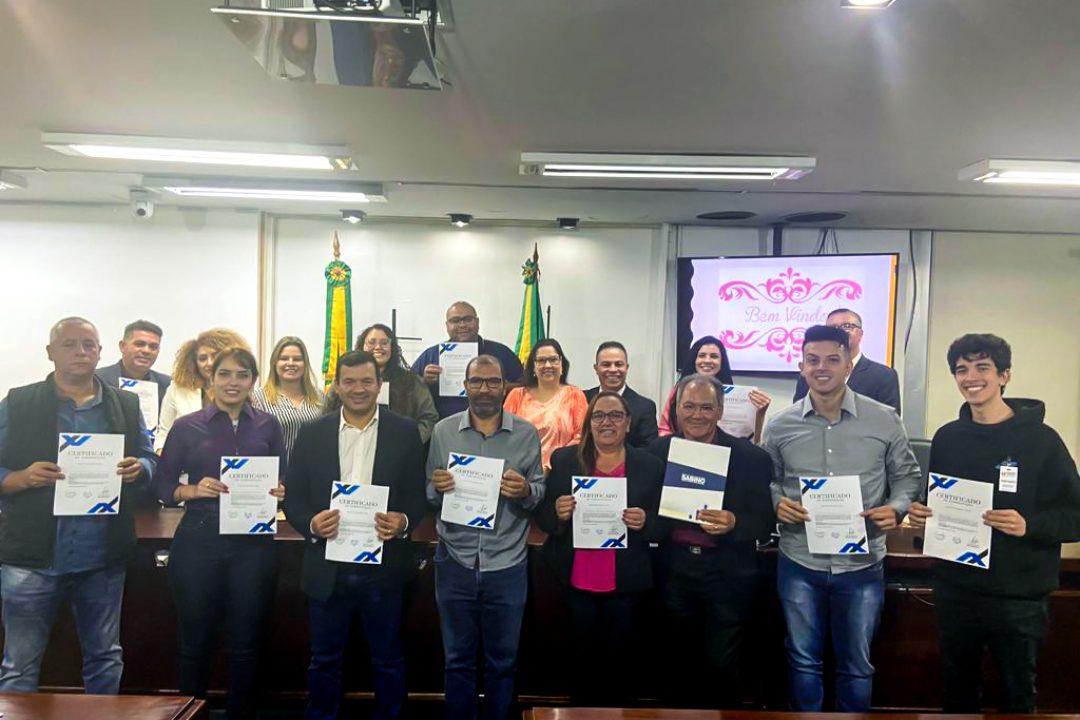 Mandatos de capacitações: equipe Sabino recebe treinamento de ingresso