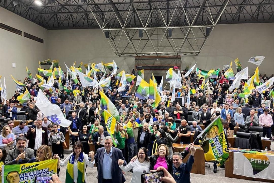 Convenção do PTB terá participação em massa de sua militância