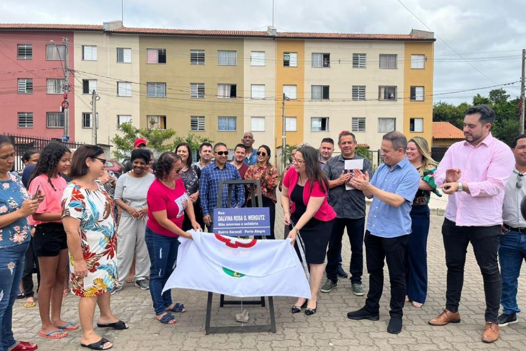 Rua Dalvina Rosa de Oliveira Wergutz é inaugurada em Porto Alegre
