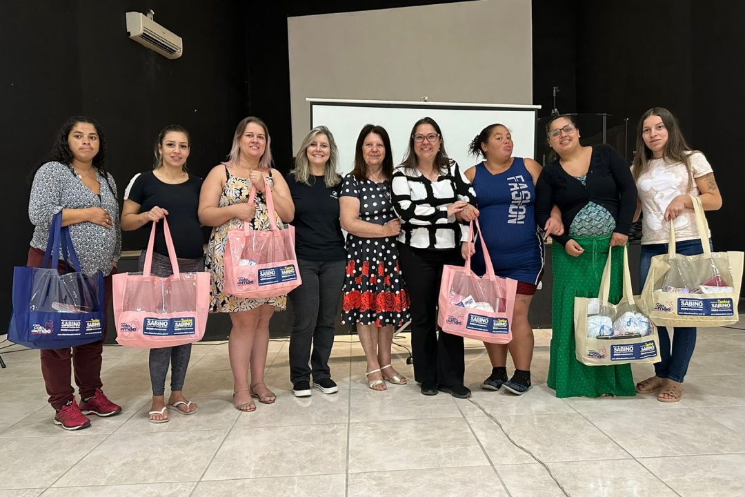 Colo de Mãe: gestantes concluem segunda edição do projeto no bairro Sarandi
