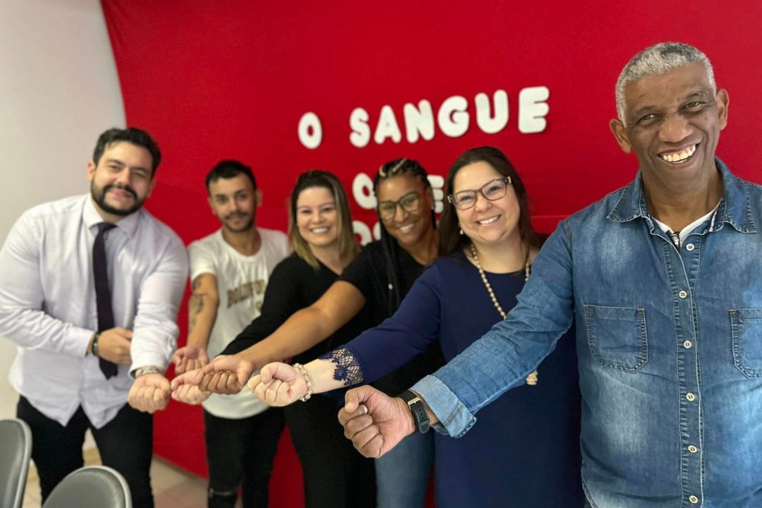Ação de doação de sangue dos gabinetes Sabinos e movimentos do PTB