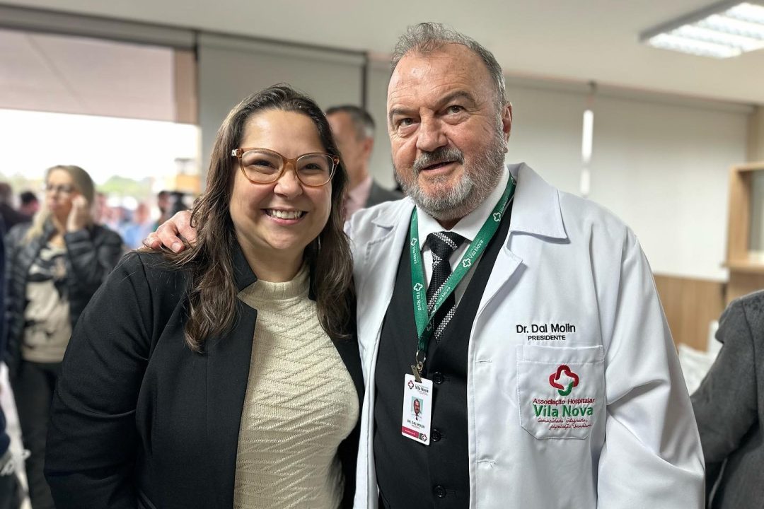 Tanise Sabino participa de inauguração no Hospital Vila Nova