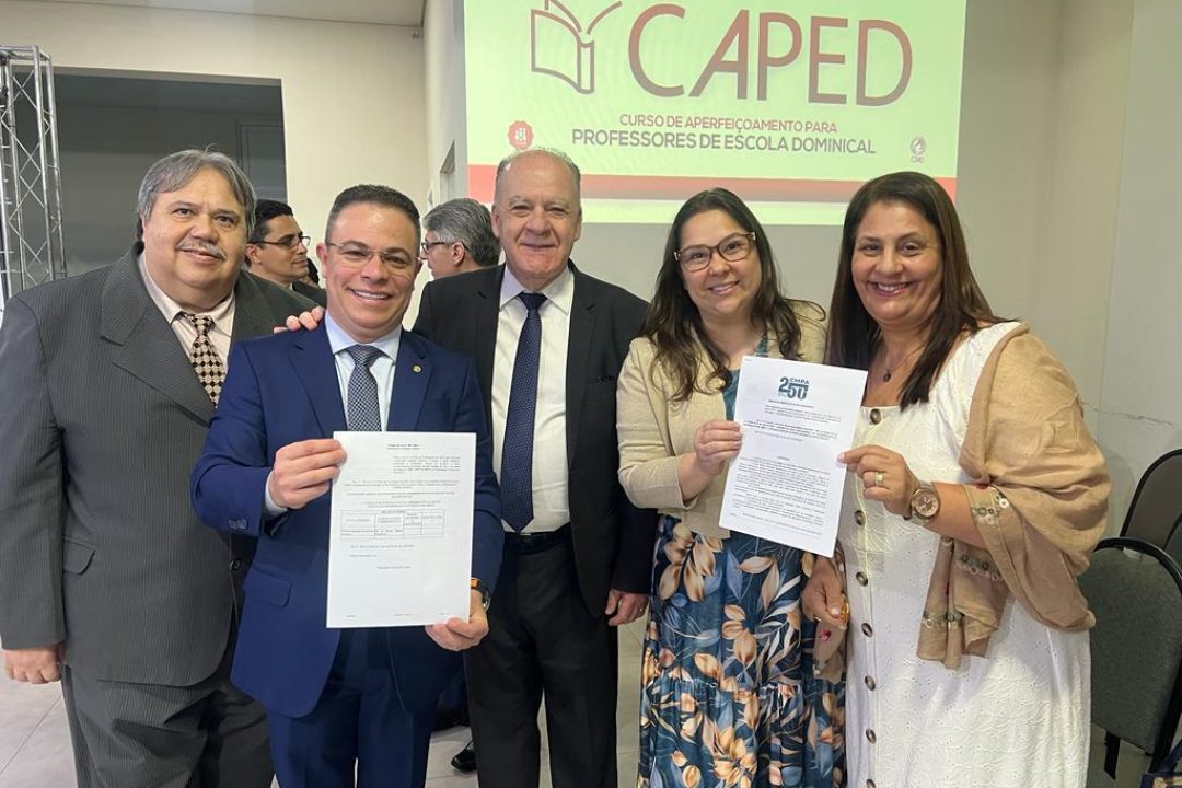 Projeto de Resolução que homenageará a Escola Bíblica Dominical é anunciado no CAPED