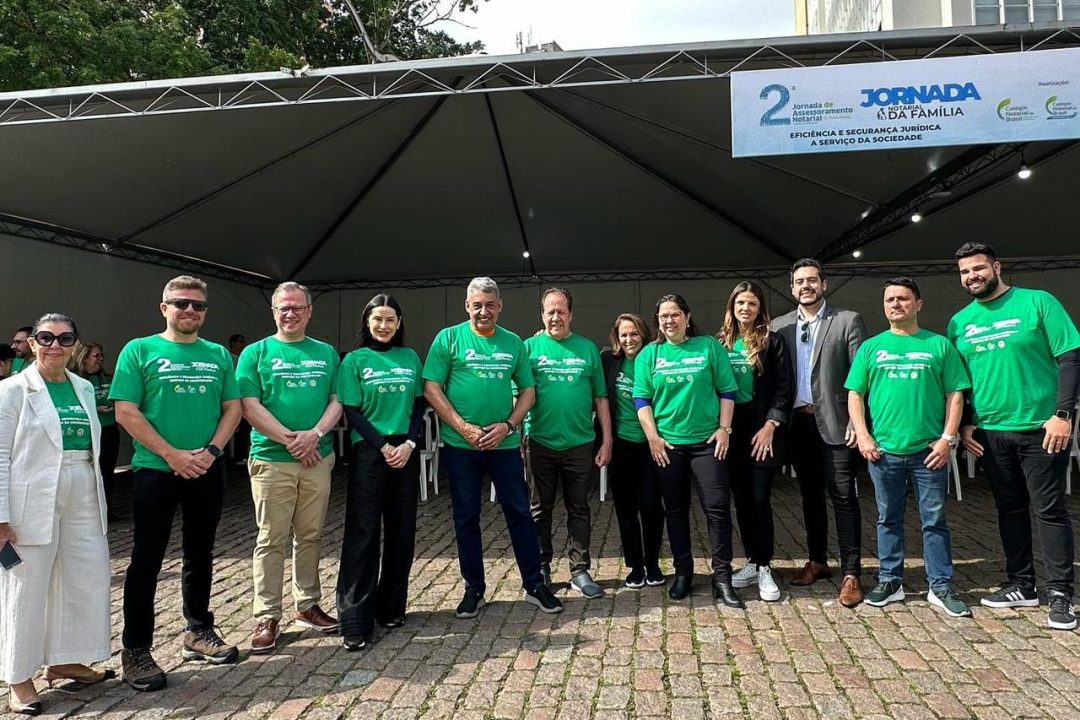 Tanise Sabino prestigia ação do Colégio Notarial no centro da capital