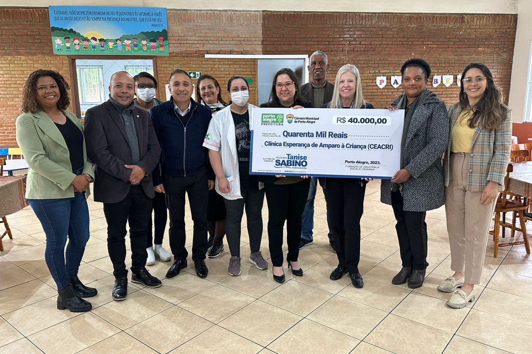 Clínica Esperança recebe emenda parlamentar para concluir a área de lazer