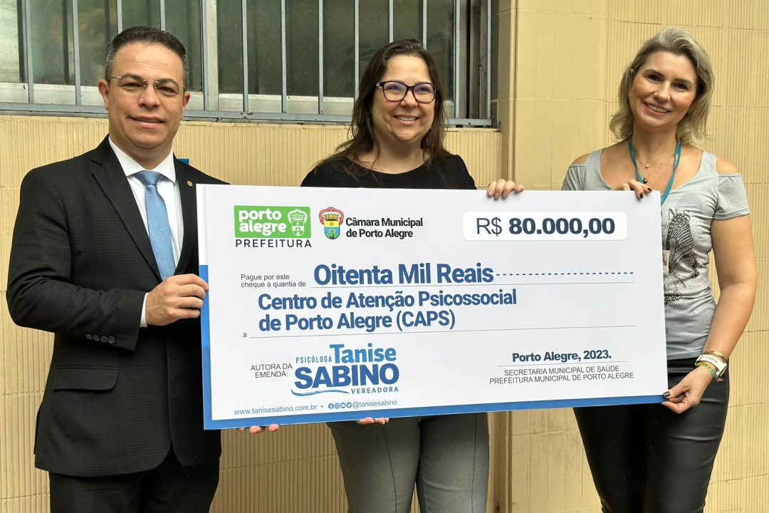 Tanise Sabino destina 80 mil reais para facilitar a Saúde Mental