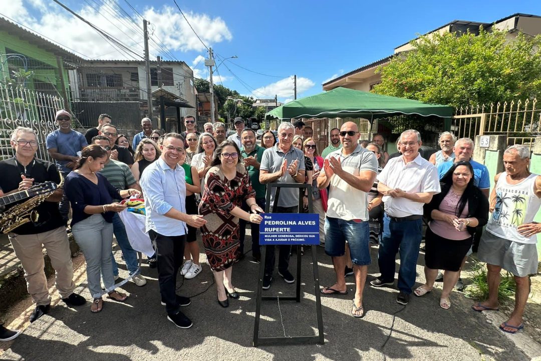 Pedrolina Alve Ruperte é nome de rua agora em Porto Alegre