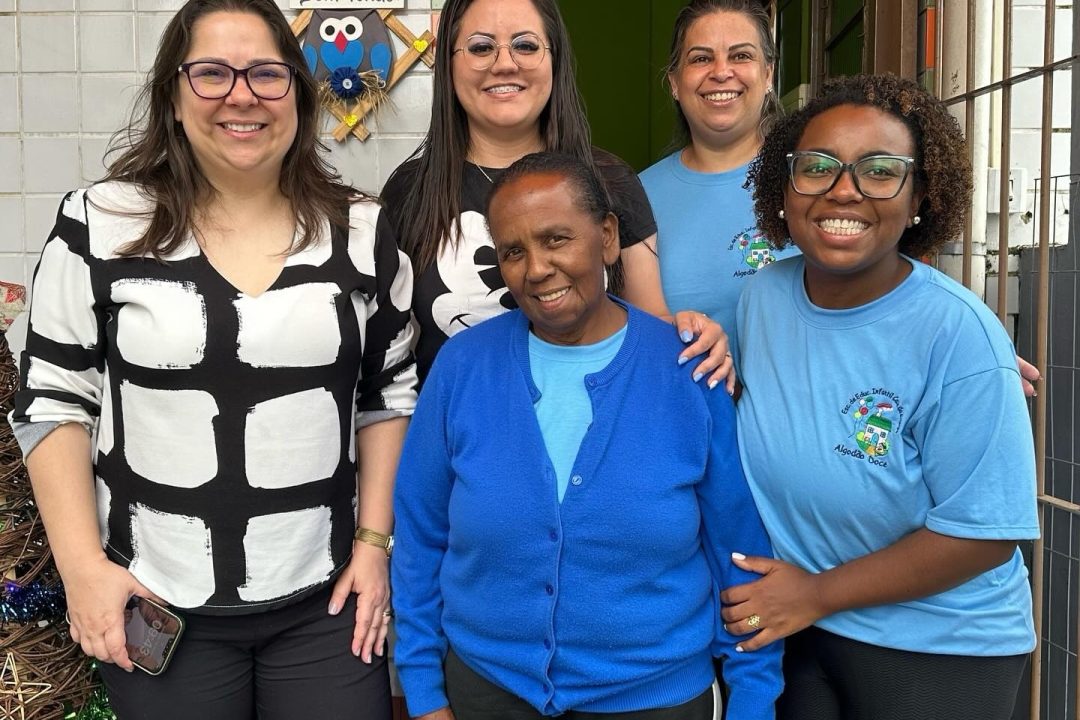 Vereadora Psicóloga Tanise Sabino visita Escola Algodão Doce na lomba do pinheiro