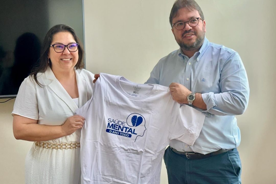Vereadora Psicóloga Tanise Sabino convida presidente do CREMERS para participar da 3ª Caminhada do Janeiro Branco