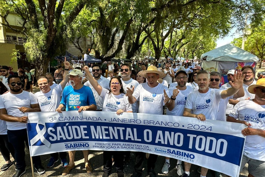 3ª Caminhada do Janeiro Branco promove conscientização sobre Saúde Mental