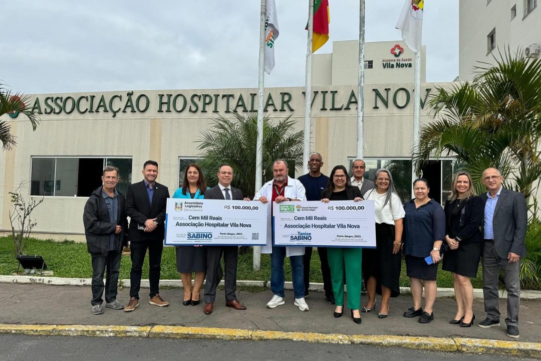 Casal Sabino destina 200 mil reais para o Hospital Vila Nova