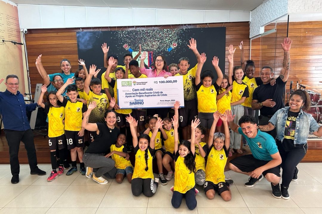 Tanise Sabino destina 100 mil reais para o Projeto Aspirantes de Cristo