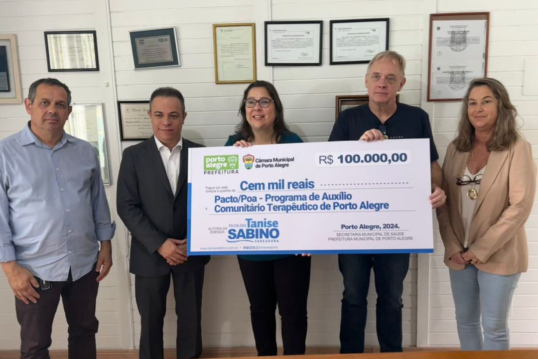 PACTO recebe emenda de 100 mil reais da Vereadora Psicóloga Tanise Sabino