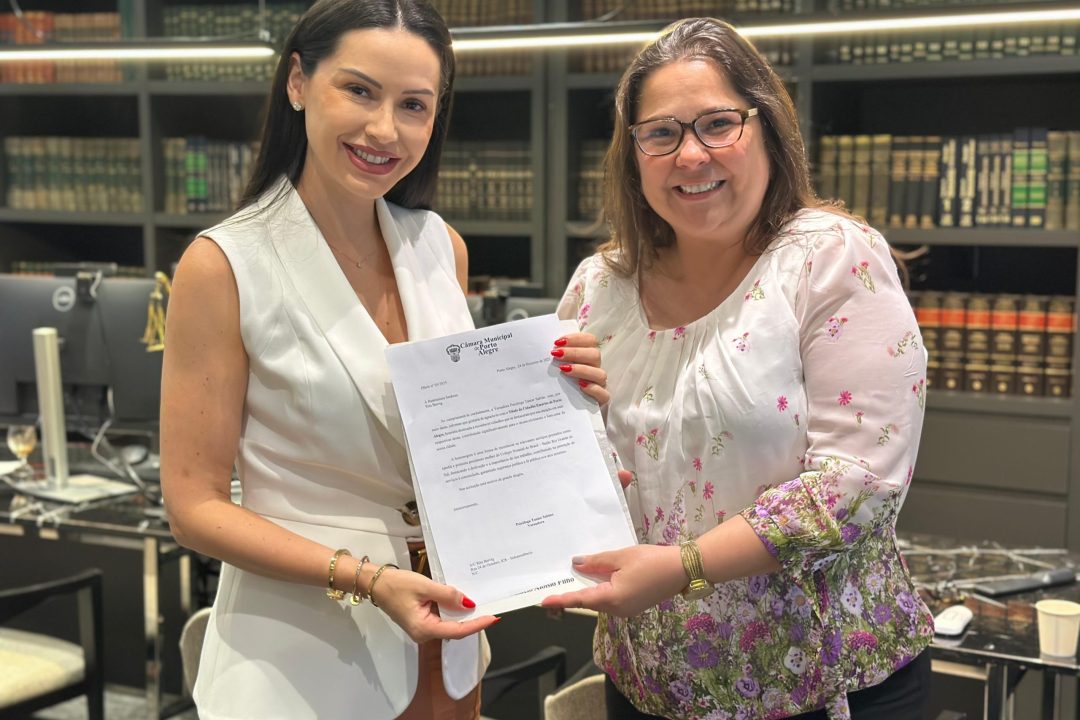 Rita Bervig receberá título de Cidadã Emérita de Porto Alegre por proposição de Tanise Sabino