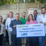 Vereadora Psicóloga Tanise Sabino formaliza entrega de emenda parlamentar para a Unidade de Saúde Jardim das Palmeiras na zona sul de Porto Alegre