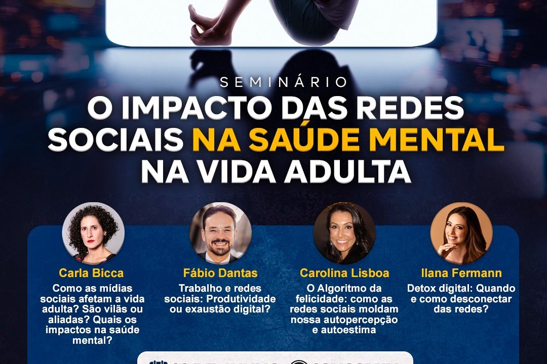 Câmara Municipal de Vereadores de Porto Alegre e AMRIGS promovem evento sobre o impacto das mídias sociais na saúde mental na vida adulta