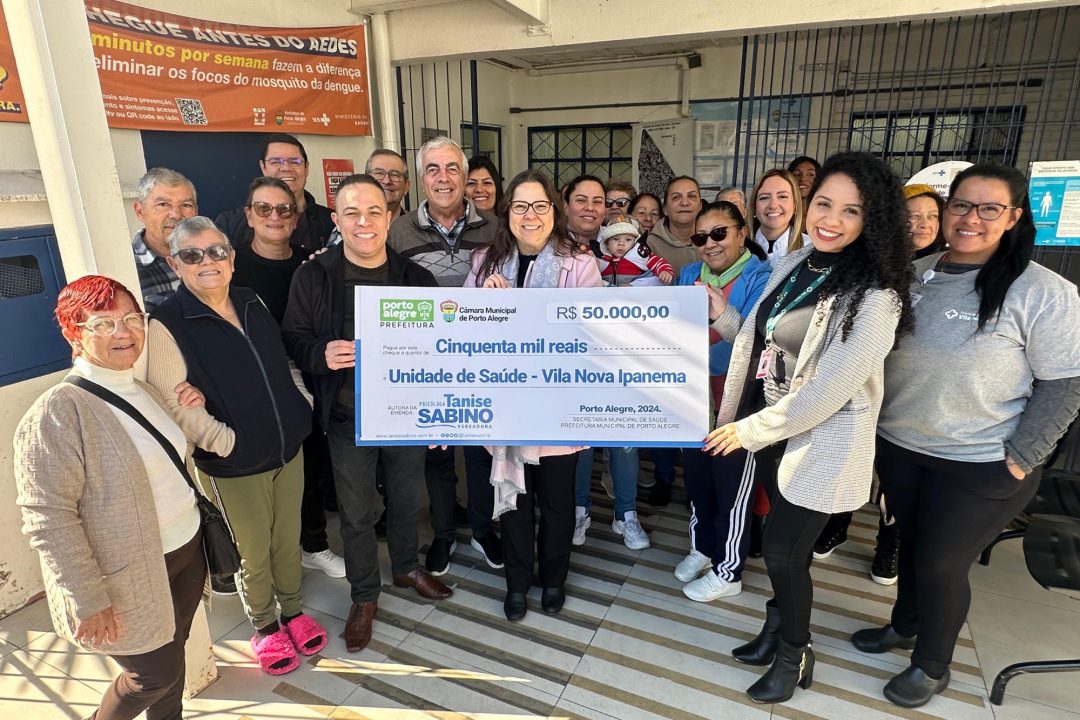 Vereadora Psicóloga Tanise Sabino&nbsp;oficializa&nbsp;entrega de&nbsp;emenda&nbsp;parlamentar de R$ 50 mil para Unidade de Saúde da&nbsp;Aberta dos Morros