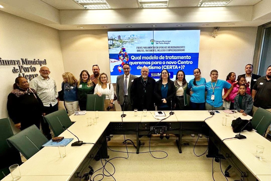 Terceira reunião da Frente Parlamentar debate modelo de tratamento para autistas no novo CERTA+ em Porto Alegre