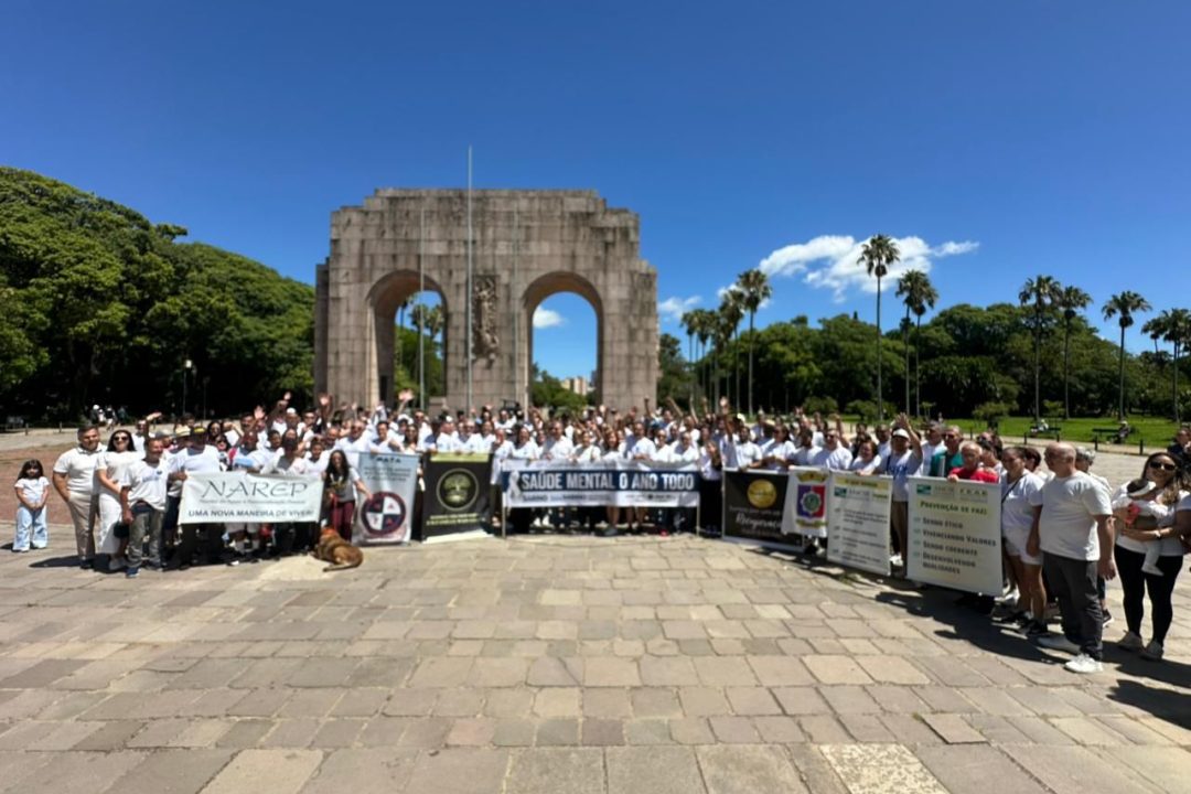 5ª Caminhada do Janeiro Branco reforça mobilização permanente em prol da saúde mental