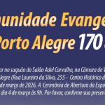 Exposição celebra os 170 anos da Comunidade Evangélica de Porto Alegre