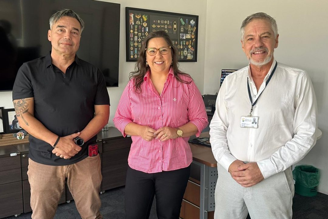 Tanise Sabino oferece capacitação em saúde mental para a Guarda Municipal