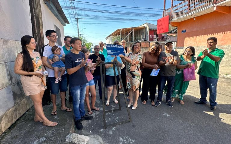 Rua Ivo Graciolli é nomeada em homenagem ao morador pioneiro da comunidade da Timbaúva