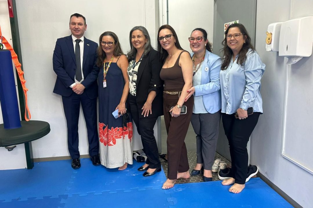 Tanise Sabino participa da entrega das Salas Sensoriais do Hospital Psiquiátrico São Pedro