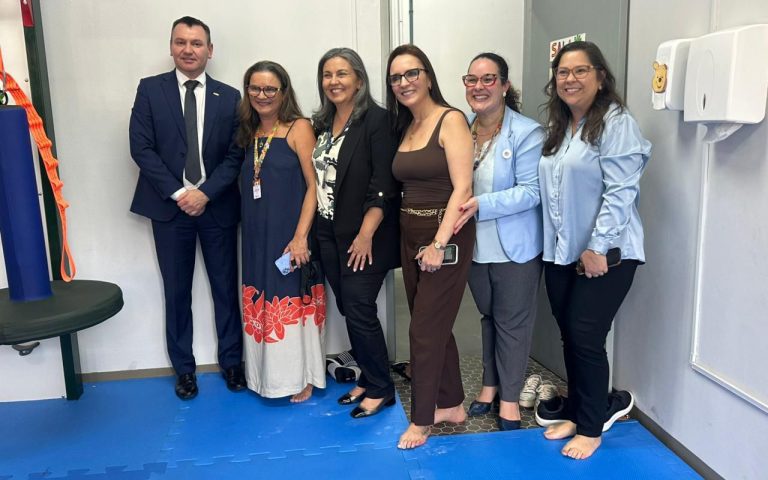 Tanise Sabino participa da entrega das Salas Sensoriais do Hospital Psiquiátrico São Pedro