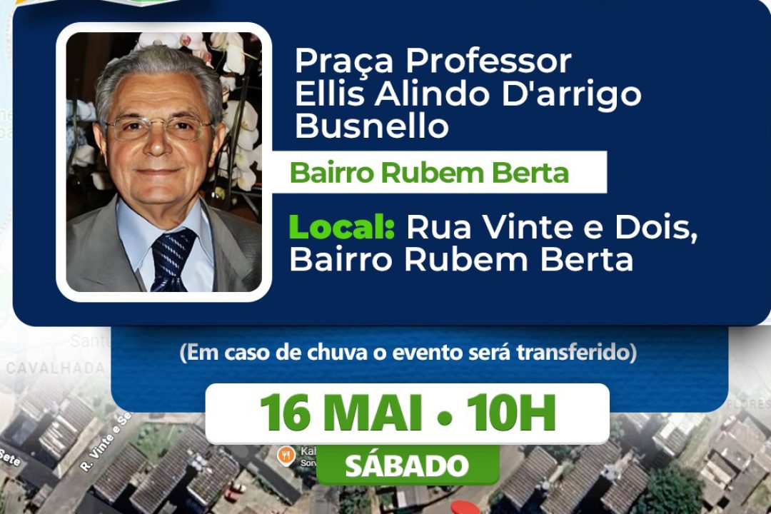 Memória, reconhecimento e saúde mental: Porto Alegre já tem data para nomear praça em homenagem ao Professor Ellis Busnello
