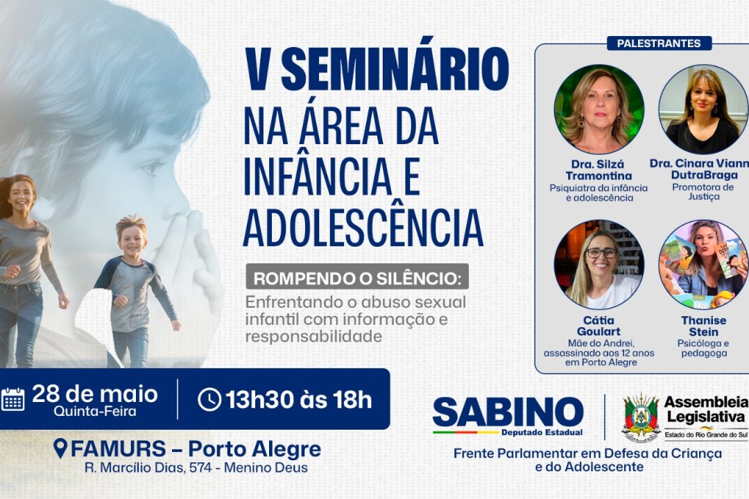 Maio Laranja: vereadora Psicóloga Tanise Sabino destaca importância de seminário sobre enfrentamento ao abuso sexual infantil