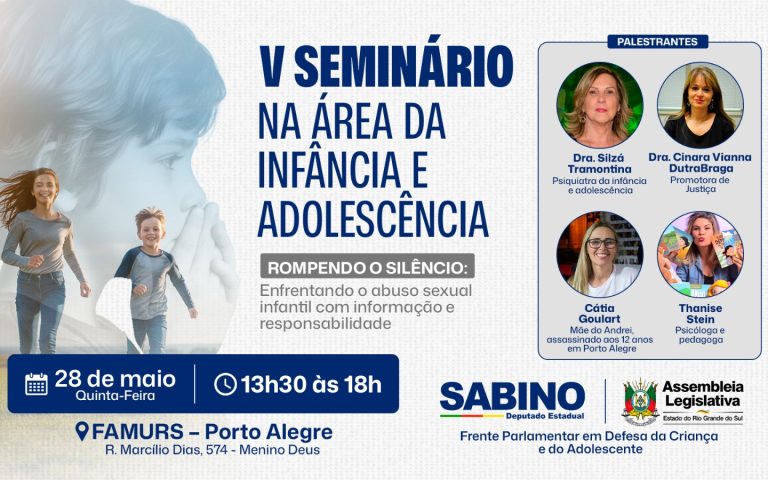 Maio Laranja: vereadora Psicóloga Tanise Sabino destaca importância de seminário sobre enfrentamento ao abuso sexual infantil