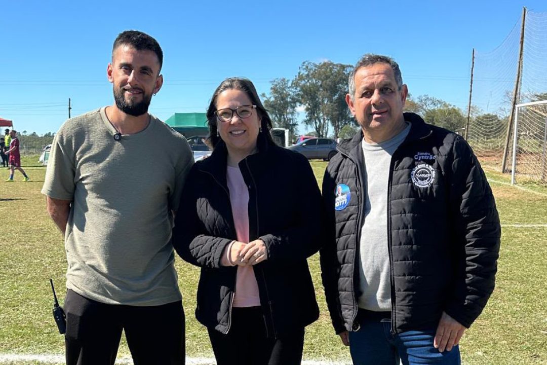 Tanise Sabino prestigia 29ª Champions League da Recuperação na cidade de São Jerônimo