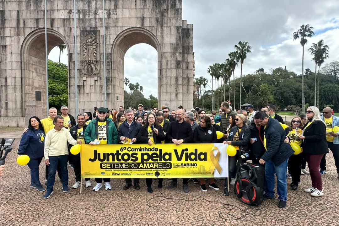 Porto Alegre realiza 6ª Caminhada do Setembro Amarelo pela prevenção ao suicídio