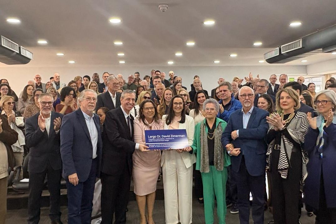 Tanise Sabino homenageia legado do Dr. David Zimerman com nomeação de Largo na cidade de Porto Alegre