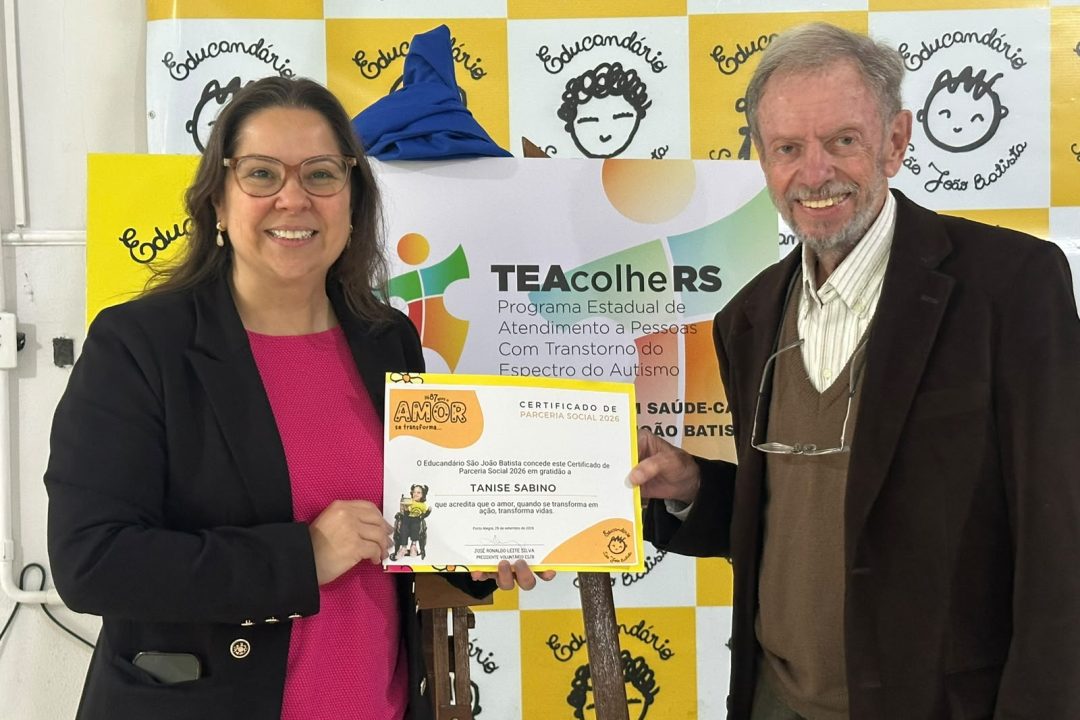 Tanise celebra abertura do 4º TEAcolhe em Porto Alegre no Educandário São João Batista
