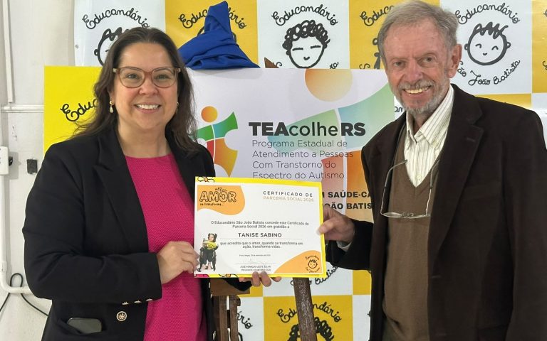 Tanise celebra abertura do 4º TEAcolhe em Porto Alegre no Educandário São João Batista