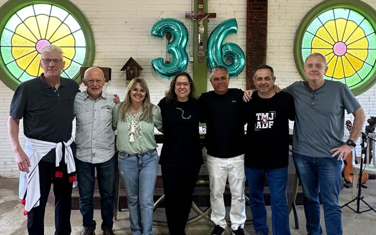 Vereadora Tanise Sabino participa da celebração dos 36 anos da Fazenda Senhor Jesus, da PACTO POA
