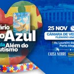 Seminário “Diário Azul – uma jornada além do Autismo” será realizado em novembro na Câmara