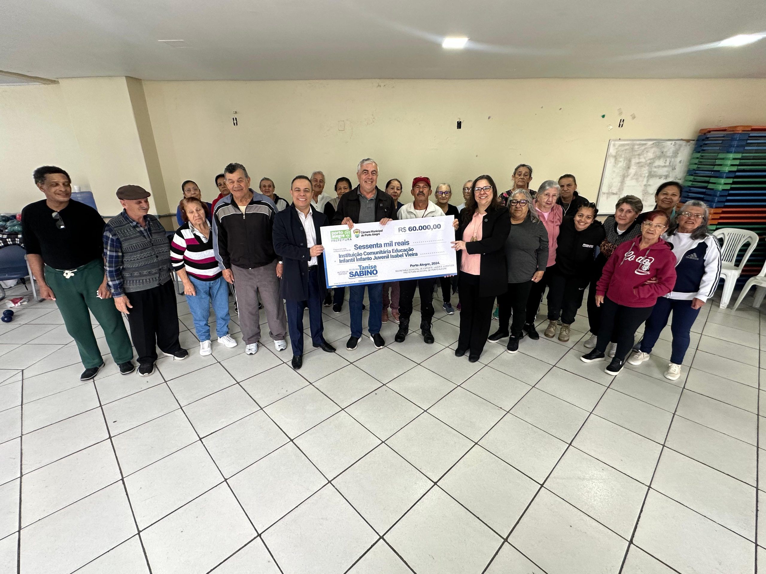 Tanise Sabino oficializa emenda de R$ 60 mil para Projeto Bem Viver